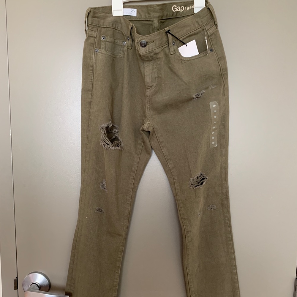 GREEN GIRLFRIEND JEANS